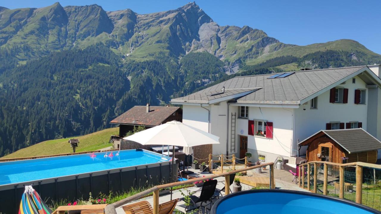 Gasthaus Alpina Tschappina Ngoại thất bức ảnh